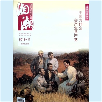 党史杂志《湘潮》：2019年11期，总第528期，中共湖南省委党史研究室主管主办。全套1册，清泉书院珍藏