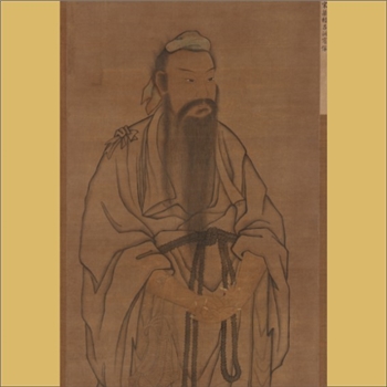 道教美术《吕洞宾像及其他》：本文件夹含“宋梁楷吕洞宾像”、“辟火图”“吕道人书寿字图”