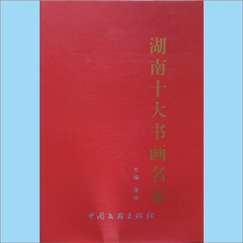 书画概论《湖南十大书画名家》：潇风主编，毛致用作序，内容为黄永玉、陈白一、倪继周、曾晓浒、欧阳笃材