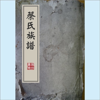 蔡-台湾-嘉义县中埔乡瑞丰村蔡氏版《蔡氏族谱》：先祖蔡姓，在大陆时，因族弱，一度生前改姓陈、殁后禄位回
